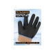 Утепленные перчатки Jeta Safety с латексным покрытием 3/4, размер 9/L JLW-201-L