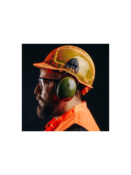 Противошумные наушники с разъемом на каску Jeta Safety Clamor Max 32 дБ оливковый JEM-621C