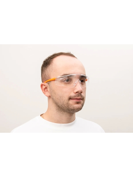 Очки защитные от запотевания Jeta Safety + чехол, с панорамным обзором, мягким носовым упором, открытые JSG-7911