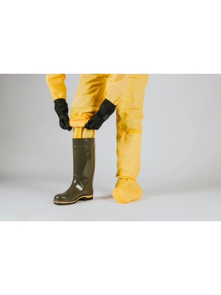 Комбинезон химической защиты Jeta Safety, плотность 82 г/м2, с носками, 3, 4 тип, р.XL/52-54 JPC-80-XL