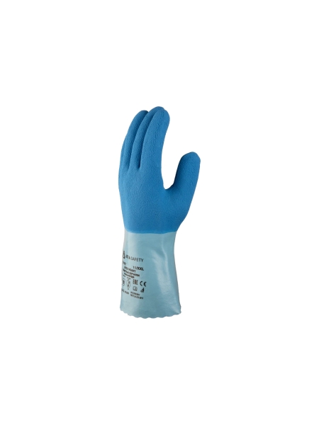Многослойные латексные перчатки Jeta Safety на хлопковой основе (1 пара) JCH-871-M