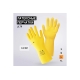 Латексные химостойкие перчатки Jeta Safety 50/50, с хлопковым напылением, 0.4 мм, р. 9/l JL711-09-L