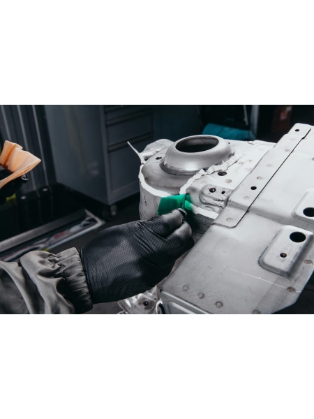 Ультрапрочные нескользящие нитриловые перчатки Jeta Safety р.L, 240 мм, 25 пар 050NATRIX-BL-09-L