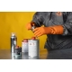 Латексные сверхпрочные химостойкие перчатки Jeta Safety 80/50, с хлопковым напылением, толщиной 0.7 мм, р. 10/xl JCH-401-10-XL