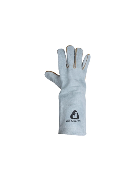 Удлиненные краги сварщика с подкладкой Jeta Safety 40 см JWK1401-XL