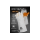 Удлиненные краги сварщика с подкладкой Jeta Safety 40 см JWK1401-XL