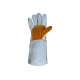 Удлиненные краги сварщика с подкладкой Jeta Safety 40 см JWK1401-XL