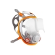 Полнолицевая маска + 10 пленок в комплекте Jeta Safety размер M 5950F-M