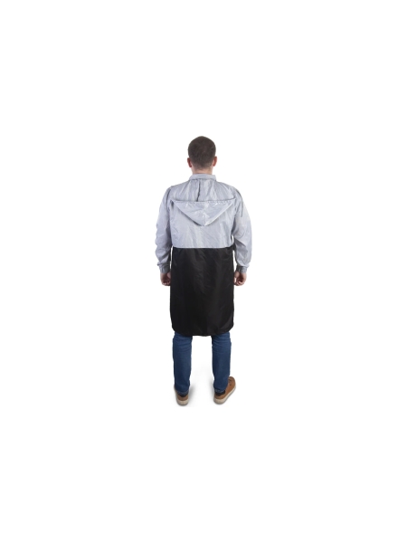 Защитный антистатичный халат Jeta Safety Carbo-Lab 98 полиэфир, 2 карбон, размер XXL JPR275-XXL