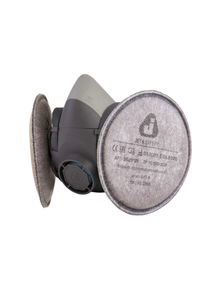Полумаска фильтрующая Jeta Safety из термопласта, размер L(большой), 5500P-L