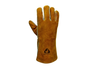 Краги сварщика с подкладкой Jeta Safety двойной кевларовый шов JWK301-10/XL 6 пар JWK301-XL/УПАК