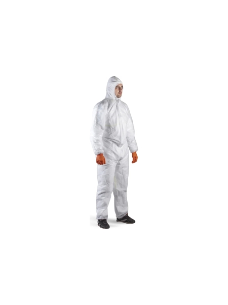 Защитный комбинезон Jeta Safety, плотность 43 г/м2, размер 52-54/XL, белый JPC110-XL