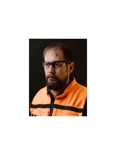 Очки открытые от царапин и запотевания Jeta Safety (AS/AF), прозрачные линзы, JSG-6611