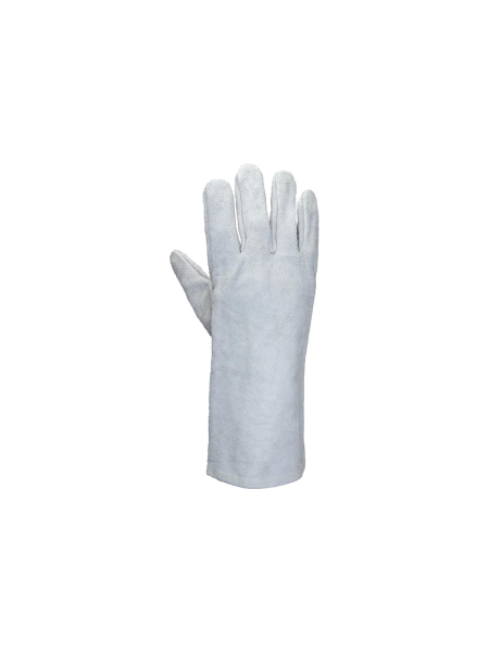 Краги сварщика Jeta Safety без подкладки из спилковой кожи, серые, размер 10/XL, JWK101-XL
