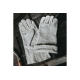 Краги сварщика Jeta Safety без подкладки из спилковой кожи, серые, размер 10/XL, JWK101-XL