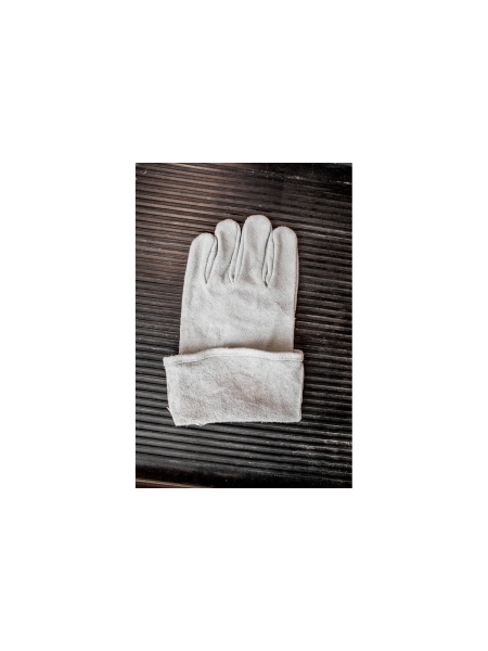Краги сварщика Jeta Safety без подкладки из спилковой кожи, серые, размер 10/XL, JWK101-XL
