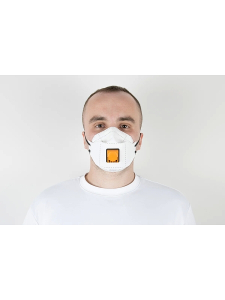 Одноразовый респиратор с клапаном, трехпанельный FFP2 NR D, 240 шт Jeta Safety JM-9322-box