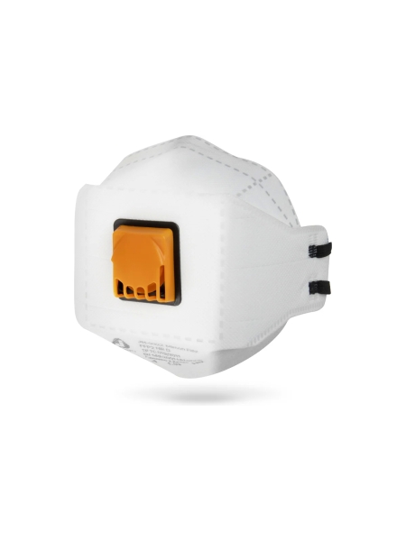 Одноразовый респиратор с клапаном, трехпанельный FFP2 NR D, 240 шт Jeta Safety JM-9322-box