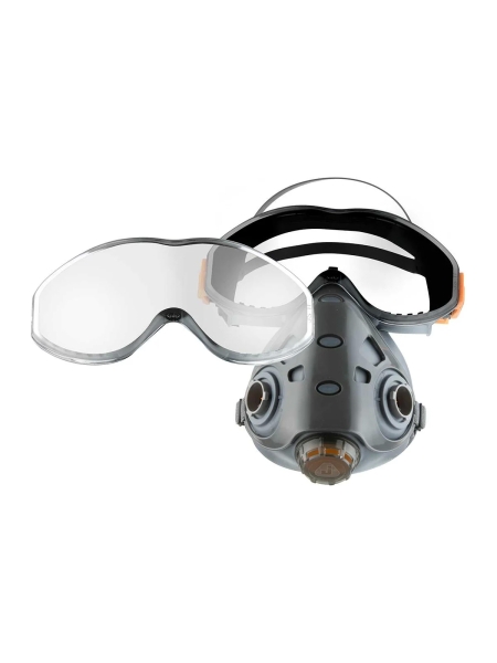 Комплект полумаска Jeta Safety с очками 9500 с фильтром 5521P3R, размер L SET9500-L