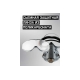 Комплект полумаска Jeta Safety с очками 9500 с фильтром 5521P3R, размер L SET9500-L