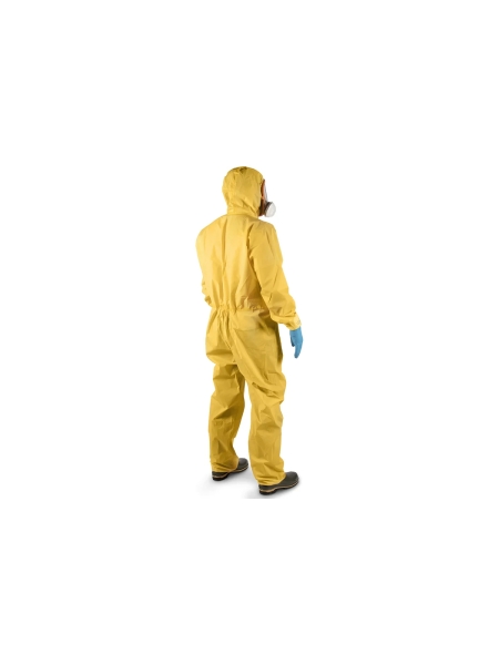 Комбинезон хим.защиты Jeta Safety (3, 4 тип), плотн. 82 г/м2, размер 4XL/58-60, JPC-800-4XL