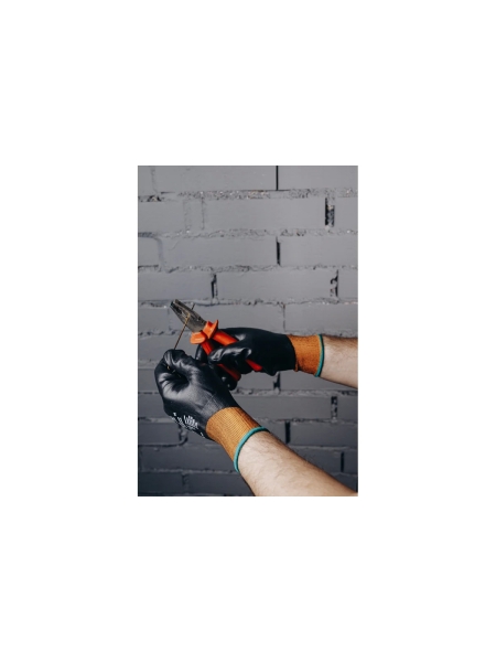 Перчатки с полным нитриловым покрытием Jeta Safety р. 9/l JNF-101-L