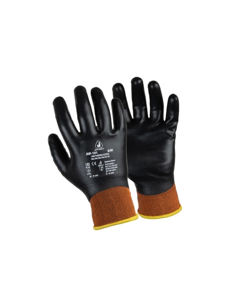 Перчатки с полным нитриловым покрытием Jeta Safety р. 9/l JNF-101-L