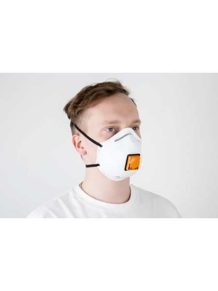 Респиратор с клапаном Jeta Safety 10 шт, с регулировкой, FFP2 R D, чашеобразный JM-7622