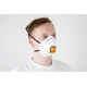 Респиратор с клапаном Jeta Safety 10 шт, с регулировкой, FFP2 R D, чашеобразный JM-7622