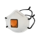 Респиратор с клапаном Jeta Safety 10 шт, с регулировкой, FFP2 R D, чашеобразный JM-7622