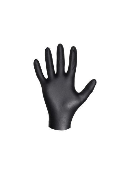 Нитриловые перчатки Jeta Safety черные, размер L/9, 100 шт, JSN8 JSN809/L