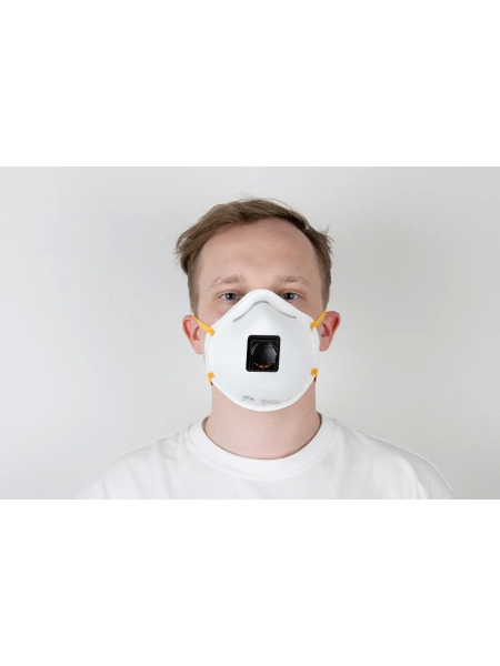 Респиратор Jeta Safety JM-7632 с КЛАПАНОМ с регулировкой, FFP3 R D, чашеобразный, 200шт JM-7632-box