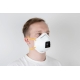 Респиратор Jeta Safety JM-7632 с КЛАПАНОМ с регулировкой, FFP3 R D, чашеобразный, 200шт JM-7632-box