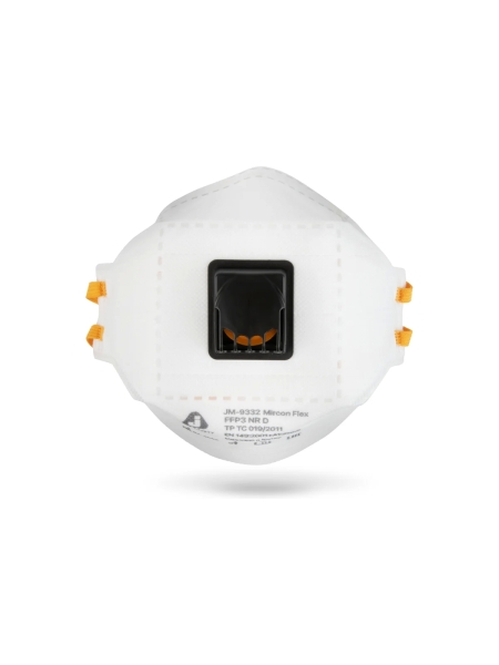Респиратор с клапаном FFP3 NR D трехпанельный 240шт Jeta Safety JM-9332-box
