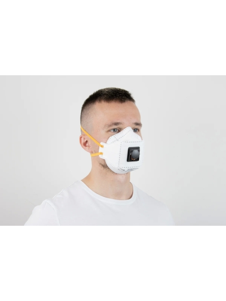 Респиратор с клапаном FFP3 NR D трехпанельный 240шт Jeta Safety JM-9332-box