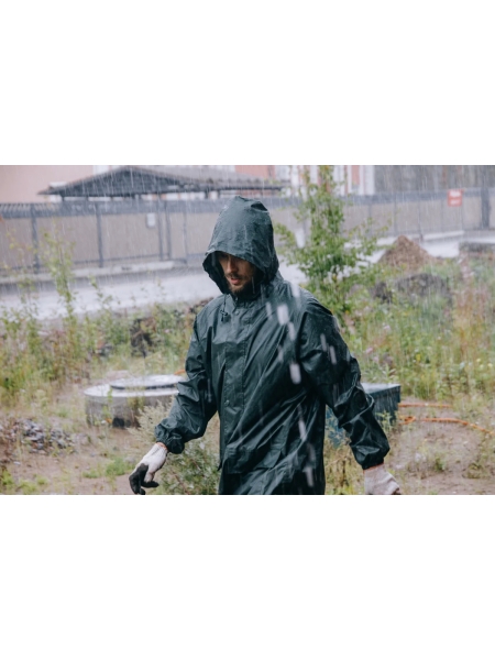 Плащ-дождевик из ПВХ Jeta Safety хаки, р. XL/52-54 JRC-101g-XL