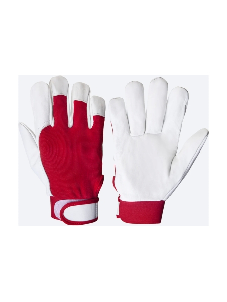 Кожаные перчатки монтажника Jeta Safety, манжета велкро, размер 10/XL, JLE301-10/XL
