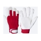 Кожаные перчатки монтажника Jeta Safety, манжета велкро, размер 10/XL, JLE301-10/XL