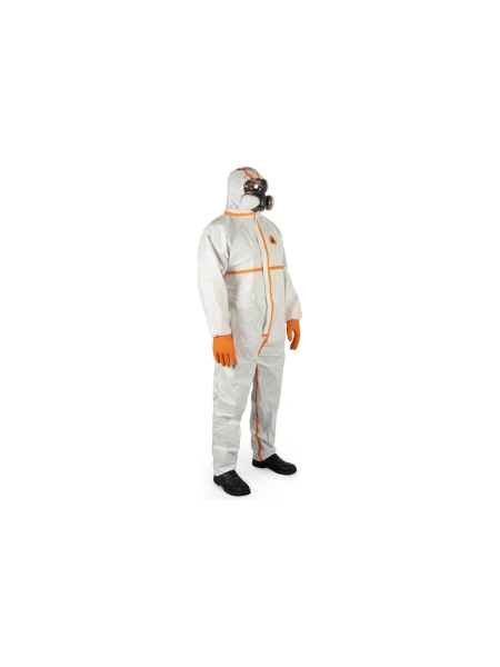 Комбинезон химзащиты Jeta Safety 4 тип, плотн.65 г/м², с проклеенными швами, разм.L/50-52 JPC-70-L