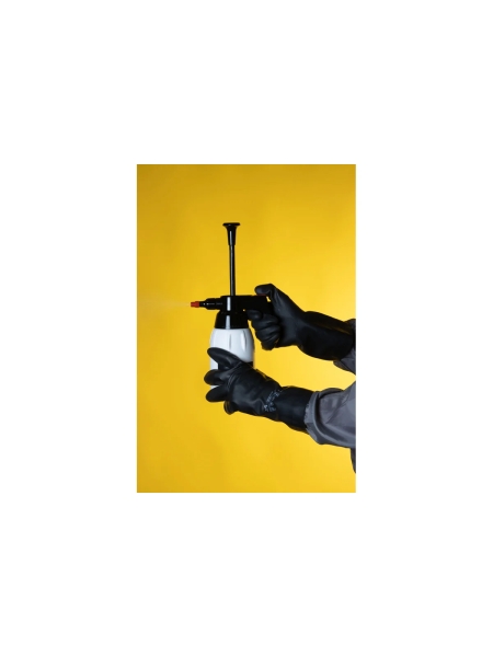 Неопреновые химостойкие перчатки Jeta Safety 80/50, с хлопковым напылением, 0.65 мм, р. 11/xxl JCH-501-11-XXL