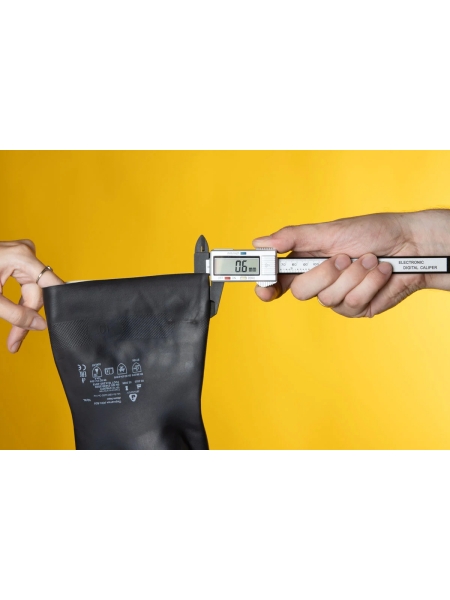 Неопреновые химостойкие перчатки Jeta Safety 80/50, с хлопковым напылением, 0.65 мм, р. 11/xxl JCH-501-11-XXL