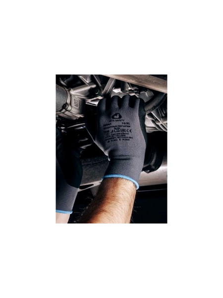 Перчатки для точных работ с пенонитриловым покрытием Jeta Safety р.8/M JN041-M