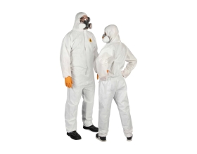 Комбинезон химзащиты Jeta Safety из нетканого материала MP, плотность 60 г/м², размер XXXL/56-58, JPC-50-XXXL