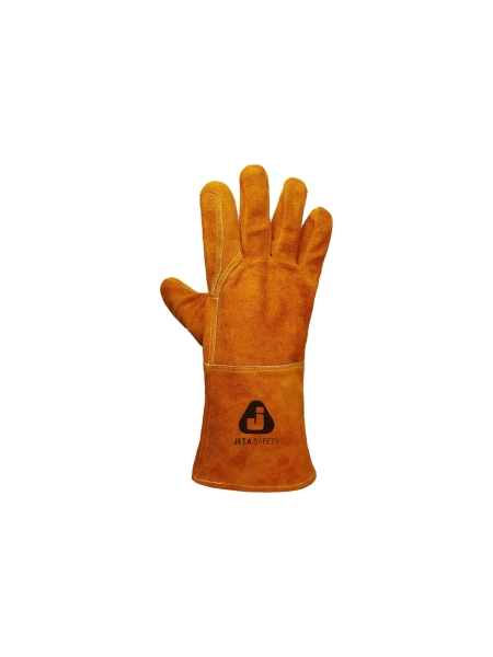 Краги сварщика без подкладки ПРЕМИУМ Jeta Safety JWK201 желтые, р.10/XL JWK201-XL