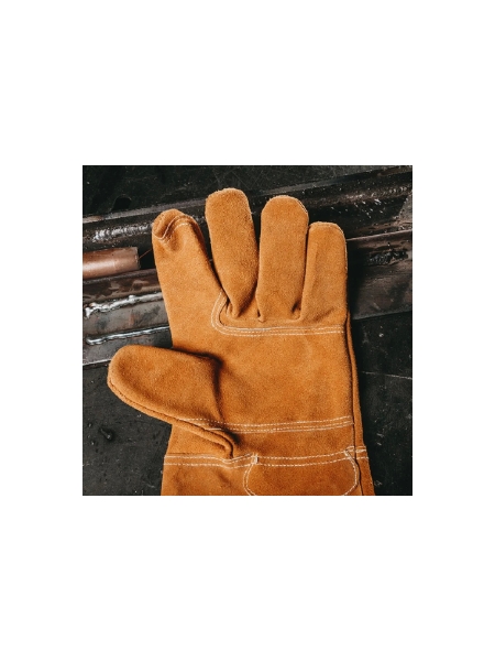 Краги сварщика без подкладки ПРЕМИУМ Jeta Safety JWK201 желтые, р.10/XL JWK201-XL
