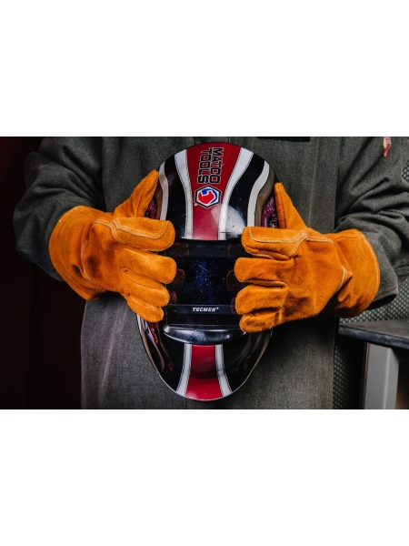 Краги сварщика без подкладки ПРЕМИУМ Jeta Safety JWK201 желтые, р.10/XL JWK201-XL