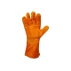 Краги сварщика без подкладки ПРЕМИУМ Jeta Safety JWK201 желтые, р.10/XL JWK201-XL