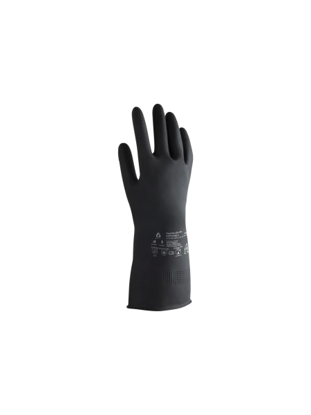 Латексные химостойкие перчатки Jeta Safety 80/50 кщс-1, 0.55 мм, р. 10/xl JCH-701-10-XL