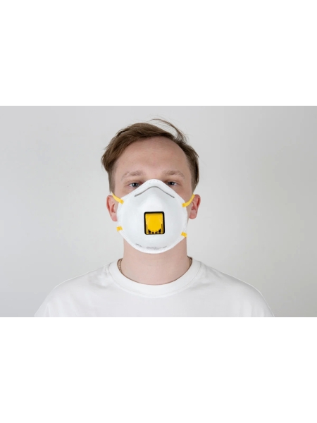 Респиратор с клапаном Jeta Safety (1 шт.) с регулировкой, FFP1 R D, чашеобразный JM-7612MP