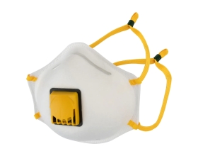Респиратор с клапаном Jeta Safety (1 шт.) с регулировкой, FFP1 R D, чашеобразный JM-7612MP